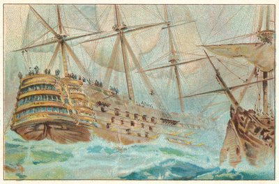De vechtende Temeraire door English School